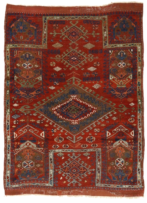 6 Anatolian keyhole rug