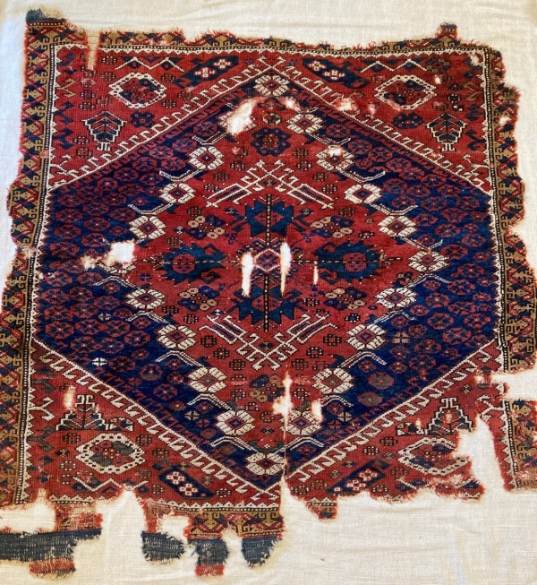 Bergama rug fragment Rabinovich