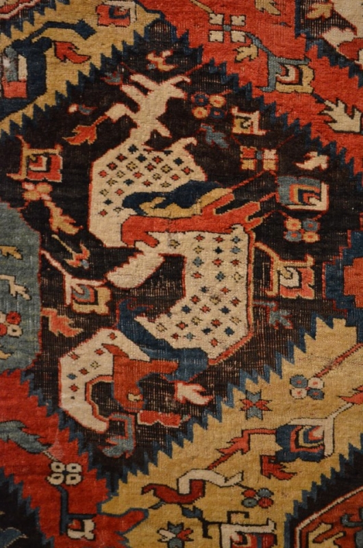 Caucasian Dragon Carpet Berlin Museum
