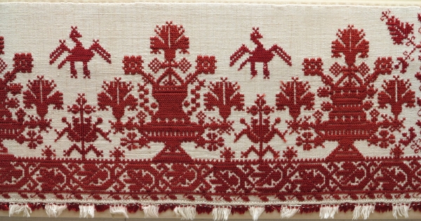 Cretan embroideries, 18th/19th century, Benaki Museum