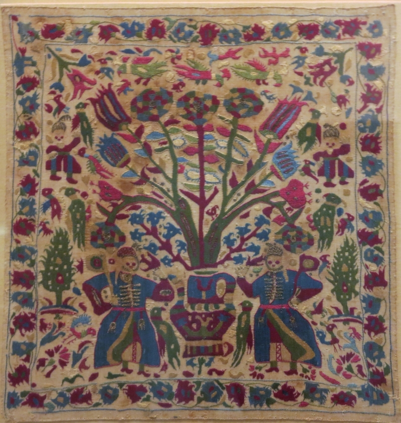 Epirus Embroidery, Ottoman period, circa 1700, Benaki Museum, Athens