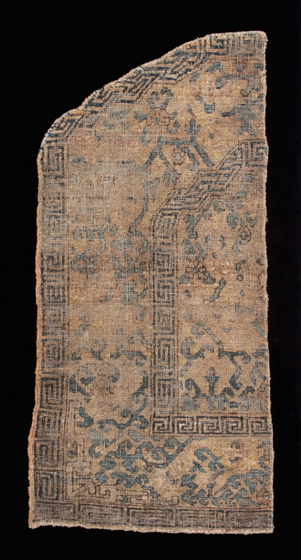 33. Kashgar silk throne cover