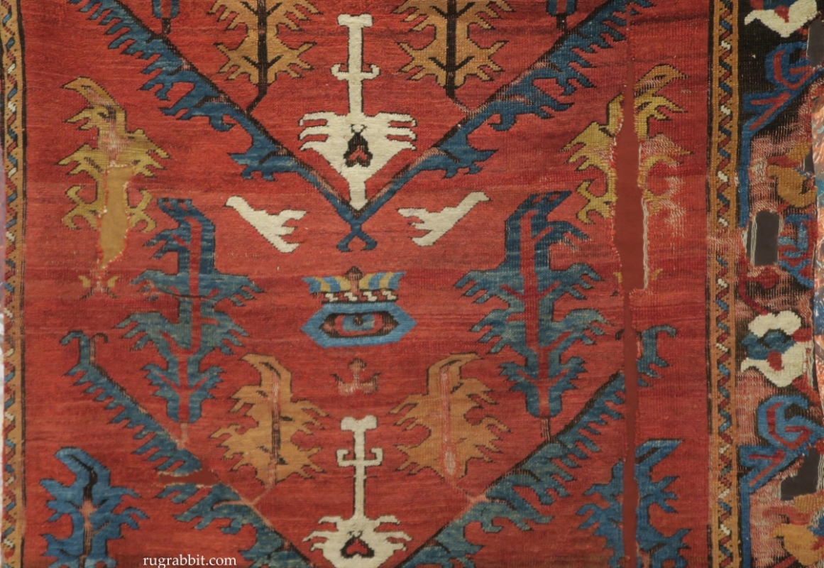 Rugs from the Christopher Alexander Collection at Sotheby's: Karapinar rug fragment