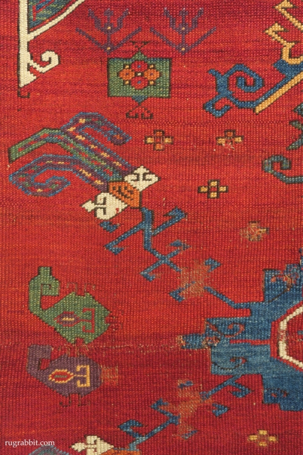 Rugs from the Christopher Alexander Collection at Sotheby's: cut and shut central Anatolian  rug fragments