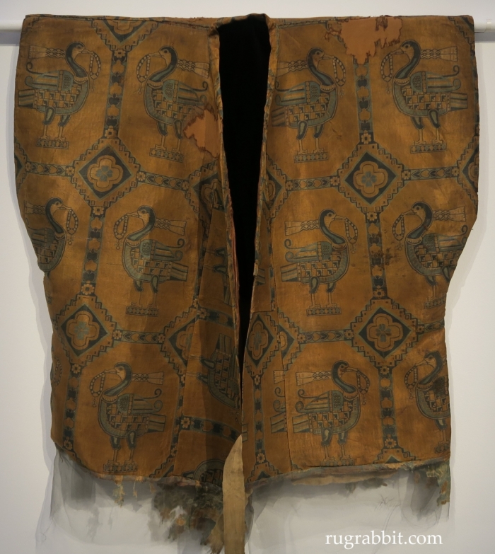 Sotheby's : Sogdian silk textile shirt , 7th-9th century
