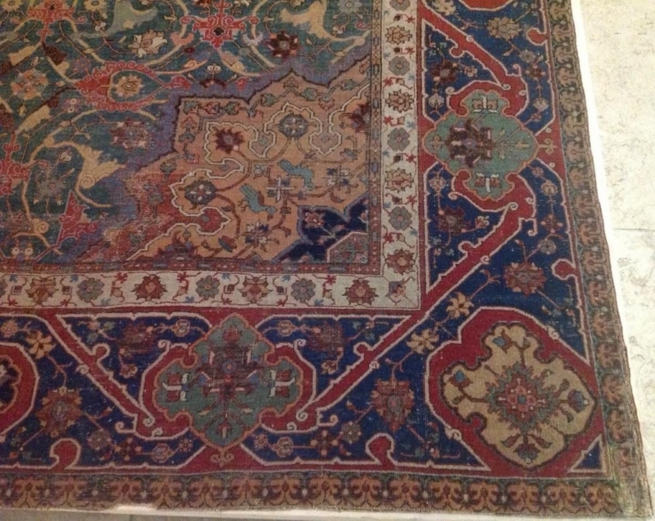 Northwest Persian Safavid Medallion Carpet, Gulbenkian Museum