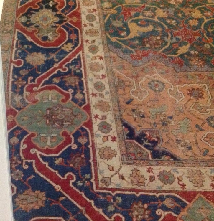 Northwest Persian Safavid Medallion Carpet, Gulbenkian Museum