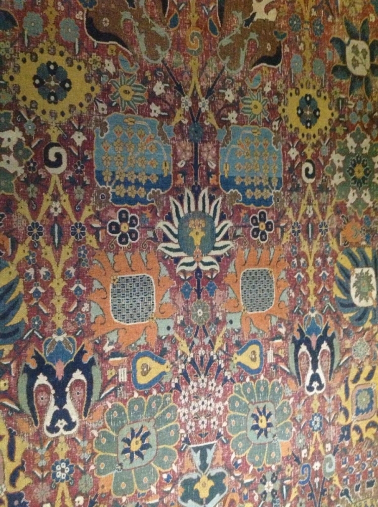 Vase carpet, Persian Kerman (?) 16th-17th century, Gulbenkian Museum
