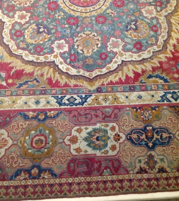 Indian medallion carpet, 17th century, Gulbenkian Museum