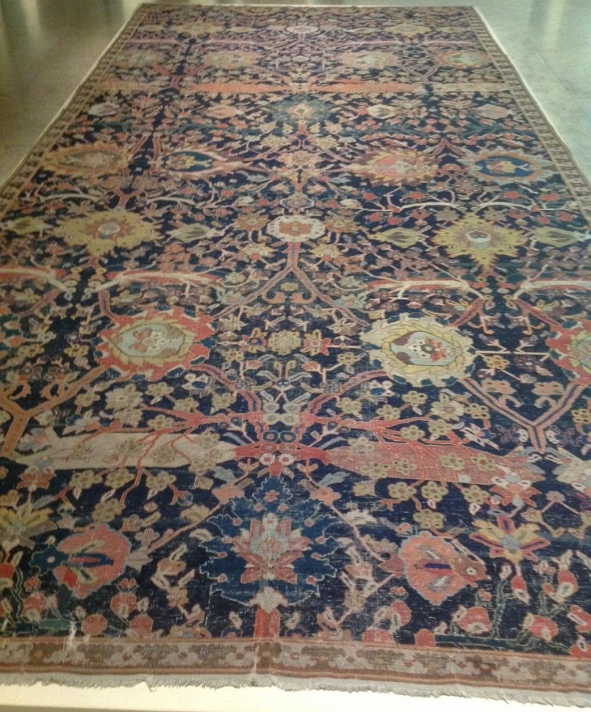 Caucasian Kuba carpet, Safavid era, 17th century, Gulbekian Museum