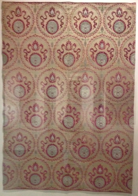 Ottoman silk velvet, Gulbenkian Museum, Lisbon