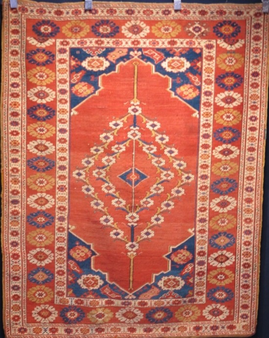 Transylvanian type Ushak rug (un-pictured in catalog)