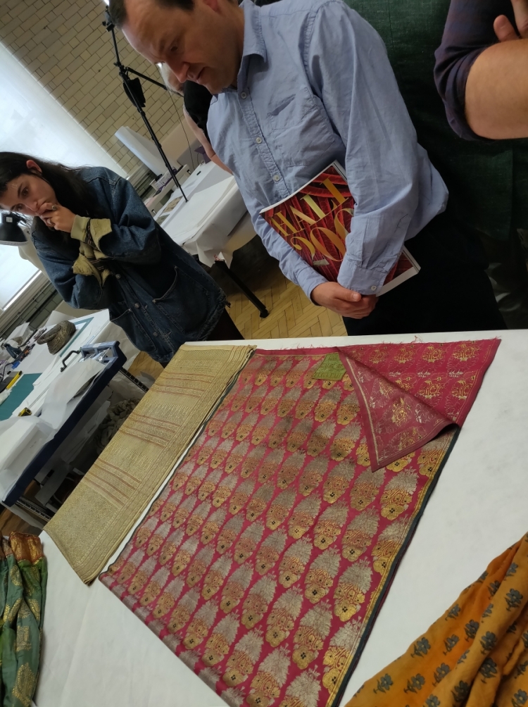 Blythe House, V&amp;A textiles, Ben Evans of Hali Magazine
