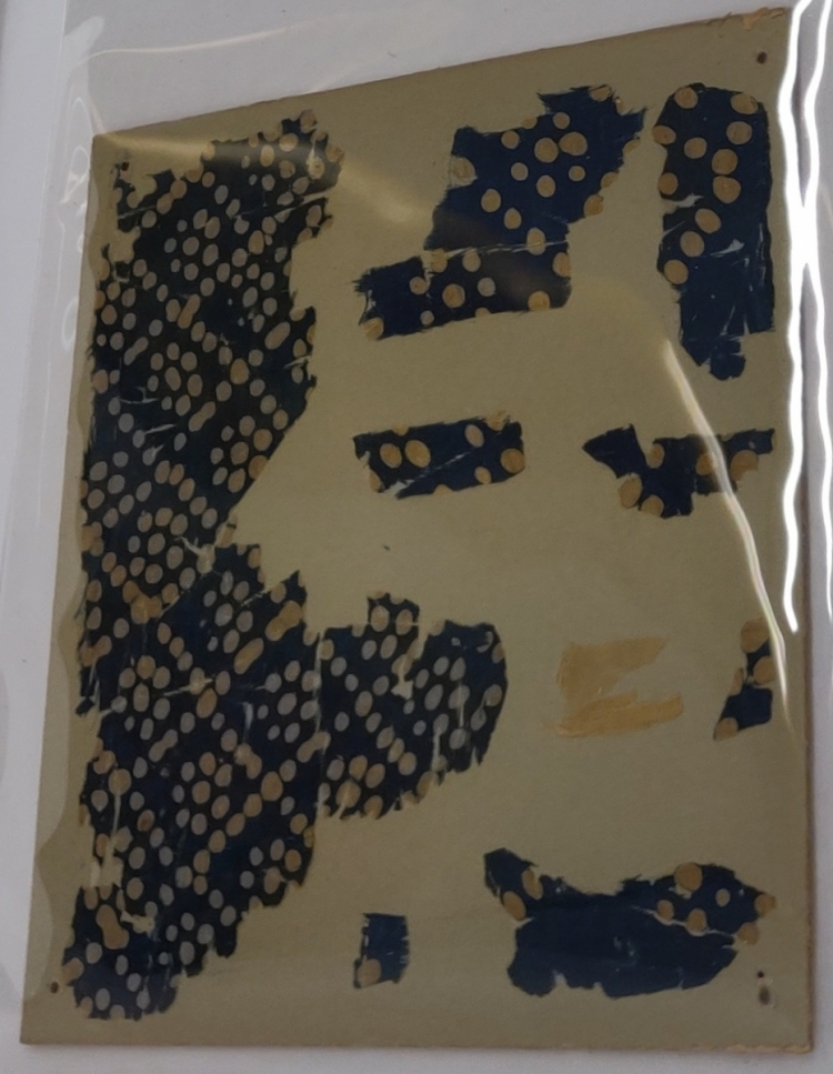  Textiles at Blythe House, London, Aurel Stein, early Indian textile frgments