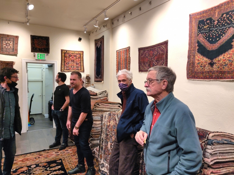 ARTS Rug Show Rothberg Nomadic Visions Fazli's Rugs