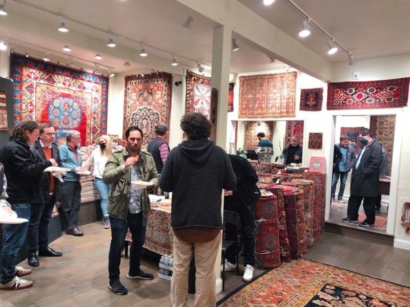 ARTS Rug Show Rothberg Nomadic Visions Fazli's Rugs