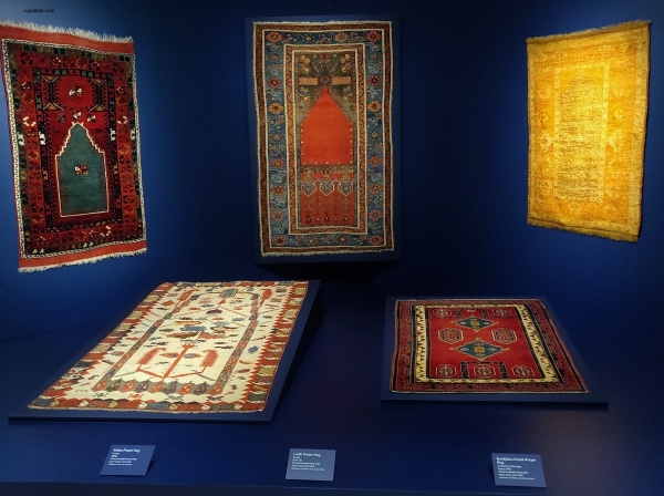 antique Anatolian prayer rugs, Denver Art Museum, Rugged Beauty, Turkish prayer rugs