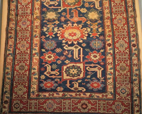 Caucasian Shirvan rug, Benaki Museum of Art, Athens