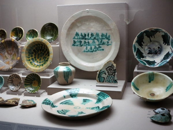 Islamic Persian Ceramics, mostly Nishapur, Benaki Museum of Islamic Art, Athens