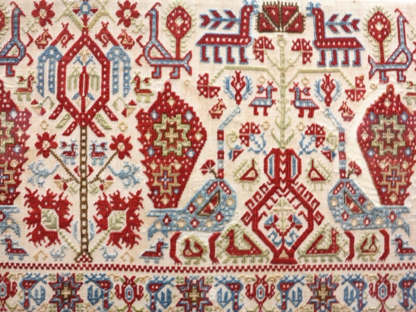 Ionian Island embroidery, Benaki Museum