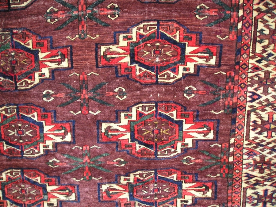 Yomut Turkmen main carpet